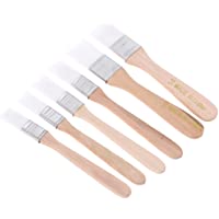 Los mejores  - Healifty 6pcs pinceles con chip pinceles para pintar manchas de pintura barnices colas barbacoa